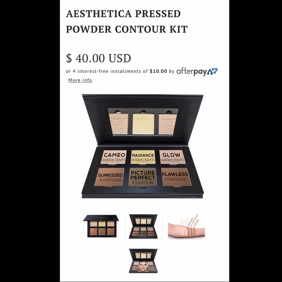 ⚡️ Aesthetica Pressed Powder Contour Kit - Picture 2 of 5